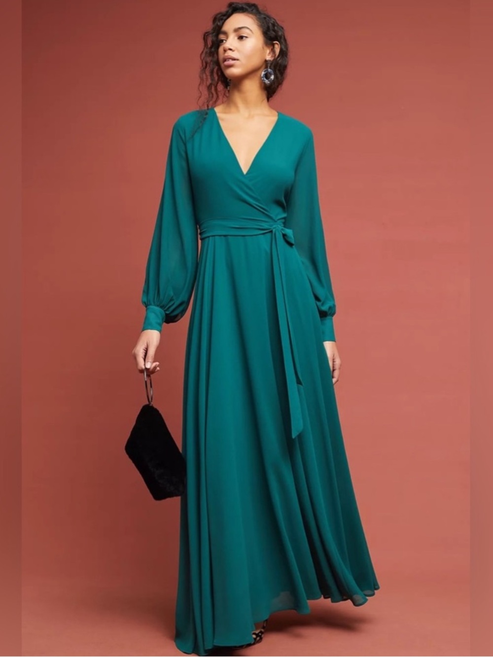 NEW - Anthropologie Yumi Kim
Giselle Maxi Dress - Emerald
Green - XSmall